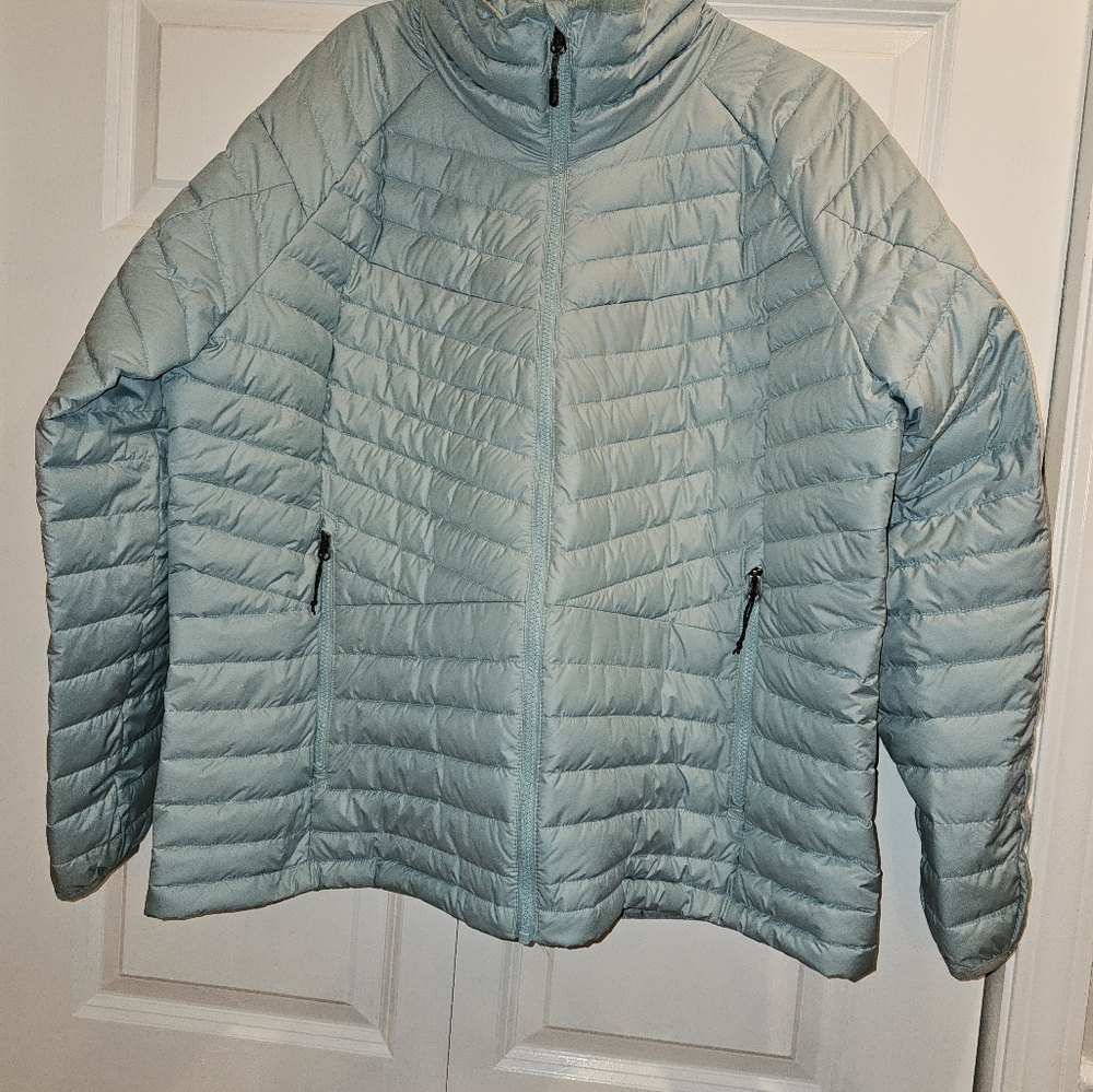 Columbia Powder Lite ll Aqua Haze Coat 2x